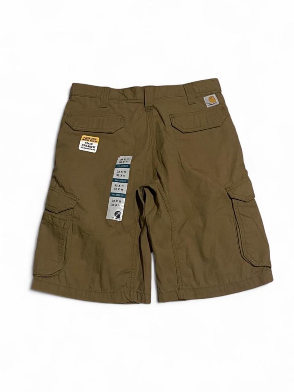 NWT Carhartt Force Tappen Cargo Shorts Mens 32 Relaxed Fit - 11” - 101168-257